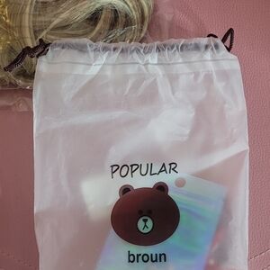 Blonde & Brown Hair Extention Clip In Set